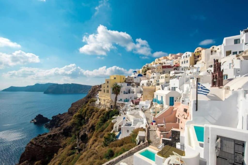 Astrea Suites "Ostria Cave Villa-Outdoor Jacuzzi" أويا المظهر الخارجي الصورة